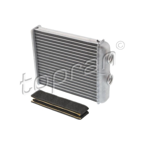 TOPRAN W&auml;rmetauscher, Innenraumheizung