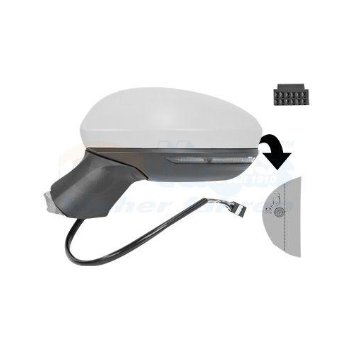 VAN WEZEL Au&szlig;enspiegel * HAGUS * 4422827