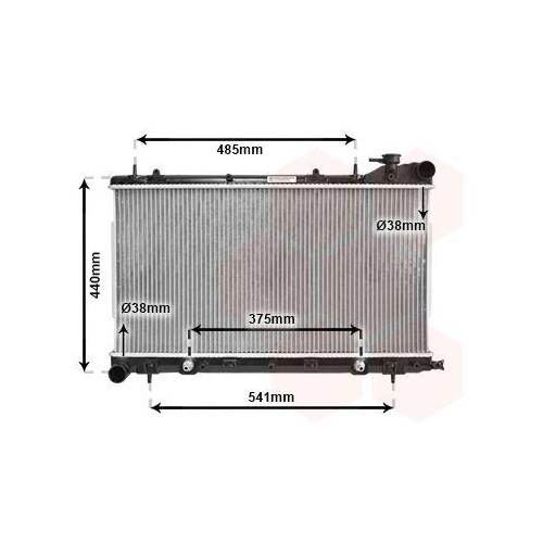 VAN WEZEL K&uuml;hler, Motork&uuml;hlung 51002049