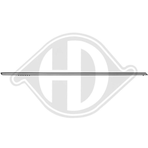 DIEDERICHS Zier-/Schutzleiste, T&uuml;r 1611033