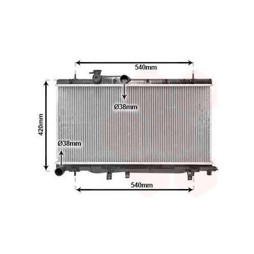 VAN WEZEL K&uuml;hler, Motork&uuml;hlung 51002052