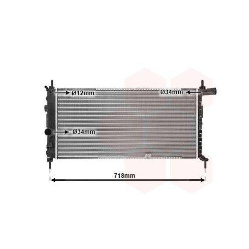 VAN WEZEL K&uuml;hler, Motork&uuml;hlung 37002064