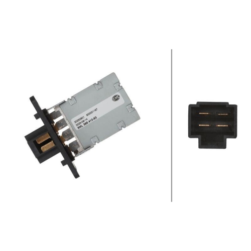 HELLA Widerstand, Innenraumgebl&auml;se 9ML 366 410-631