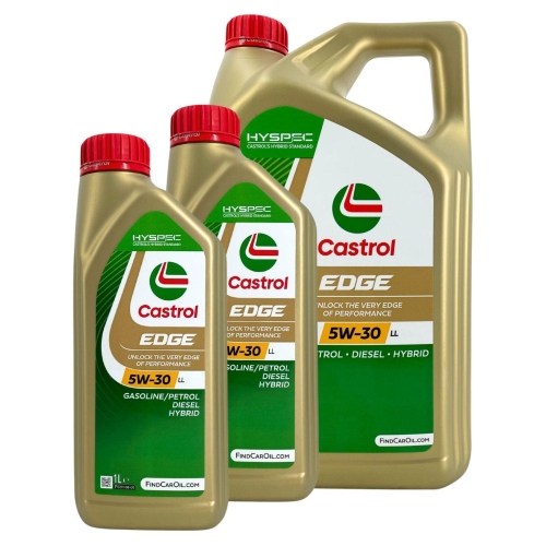 Castrol EDGE Titanium FST 5W-30 LL Motor&ouml;l VW 504 00/507 00 Porsche C30 7 Liter