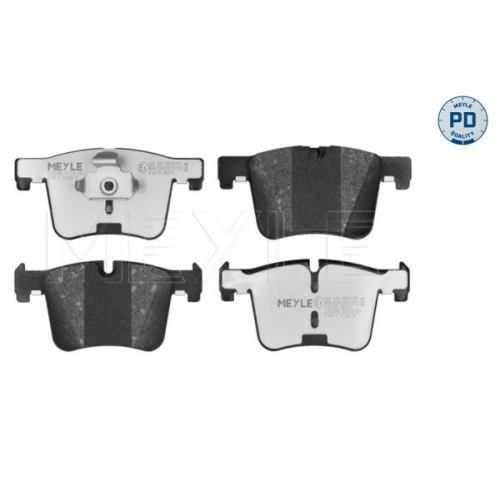 MEYLE Bremsbelagsatz, Scheibenbremse MEYLE-PD: Advanced performance and design. 025 251 9919/PD
