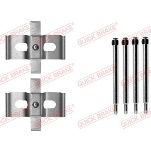 QUICK BRAKE Zubehörsatz, Scheibenbremsbelag 109-1878