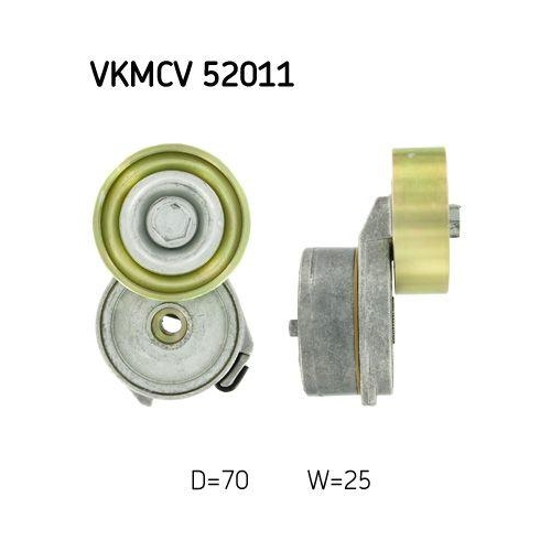 SKF Riemenspanner, Keilrippenriemen VKMCV 52011