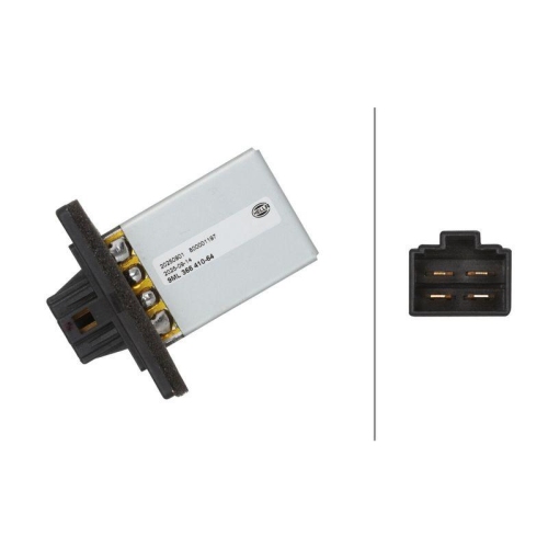 HELLA Widerstand, Innenraumgebl&auml;se 9ML 366 410-641