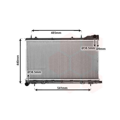 VAN WEZEL K&uuml;hler, Motork&uuml;hlung 51002054