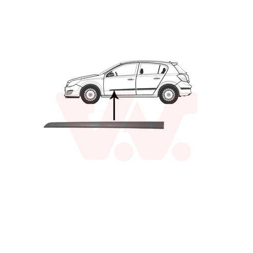 VAN WEZEL Zier-/Schutzleiste, T&uuml;r 3745403