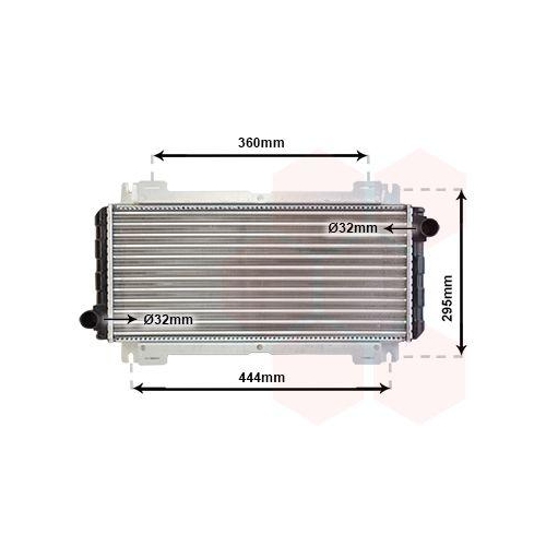 VAN WEZEL K&uuml;hler, Motork&uuml;hlung 18002044