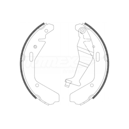 TOMEX Brakes Bremsbackensatz TX 21-94