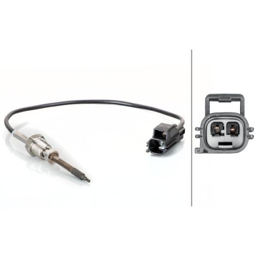 HELLA Sensor, Abgastemperatur 6PT 014 495-011