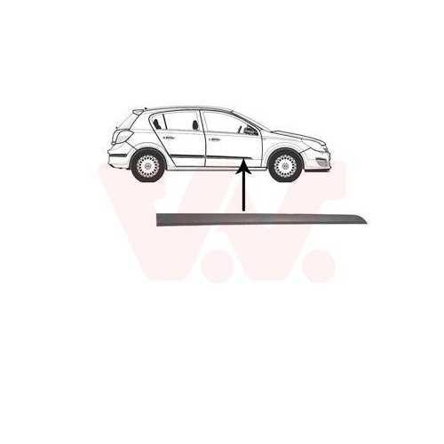 VAN WEZEL Zier-/Schutzleiste, T&uuml;r 3745404