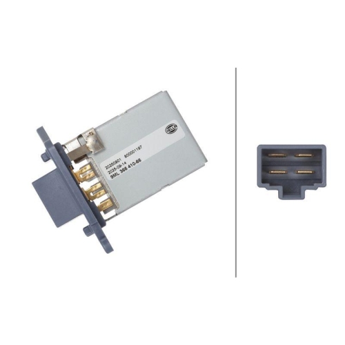 HELLA Widerstand, Innenraumgebl&auml;se 9ML 366 410-661
