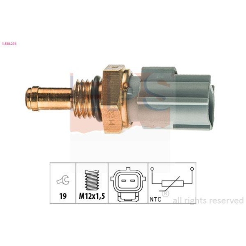 EPS Sensor, Kraftstofftemperatur Made in Italy - OE Equivalent