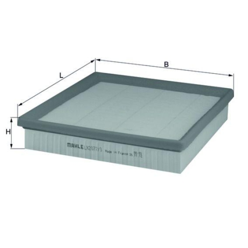 KNECHT Luftfilter LX 2077/3