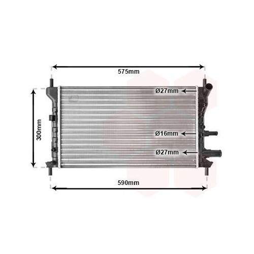 VAN WEZEL K&uuml;hler, Motork&uuml;hlung 18002218