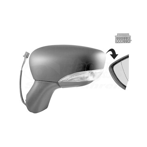 VAN WEZEL Au&szlig;enspiegel * HAGUS * 4373805