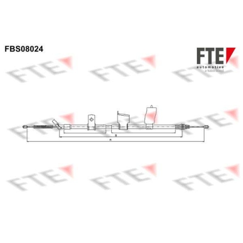 FTE Seilzug, Feststellbremse 9250230