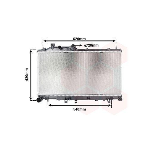 VAN WEZEL K&uuml;hler, Motork&uuml;hlung 51002079