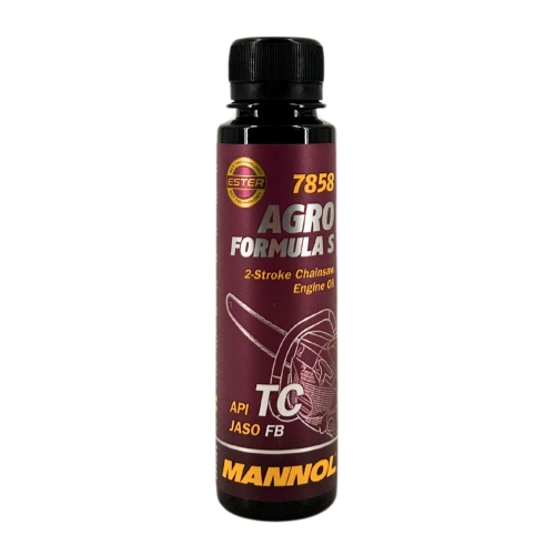 MANNOL 7858 Agro Formula S 2-Takt-Misch&ouml;l API TC, JASO FB, ISO L-EGB, 120 ml