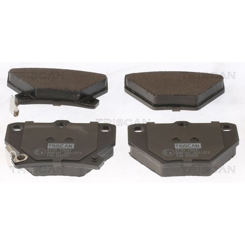 TRISCAN Bremsbelagsatz, Scheibenbremse 8110 13047
