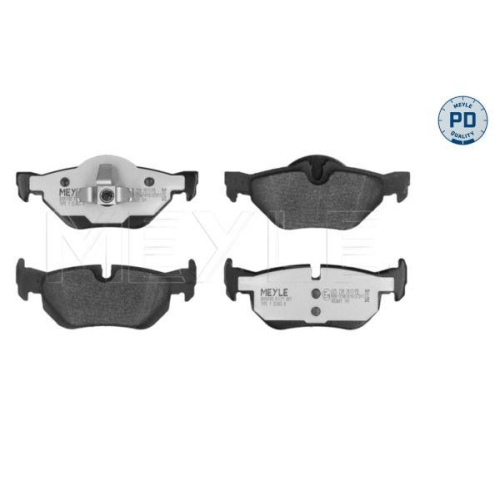 MEYLE Bremsbelagsatz, Scheibenbremse MEYLE-PD: Advanced performance and design. 025 239 2617/PD