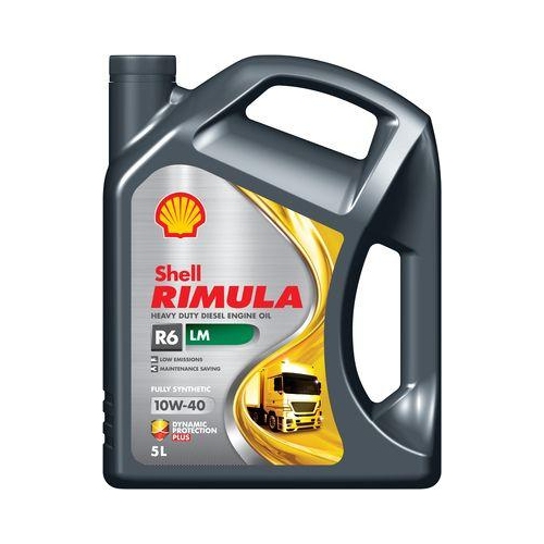 Motoröl Motorenöl Shell Rimula R6 LM 10W-40 - 5 Liter Kanister 550054436