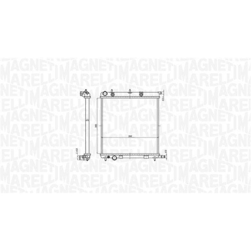 MAGNETI MARELLI Kühler, Motorkühlung