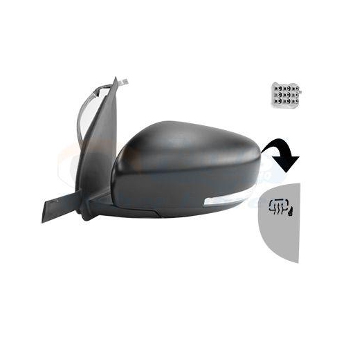 VAN WEZEL Au&szlig;enspiegel * HAGUS * 5226827