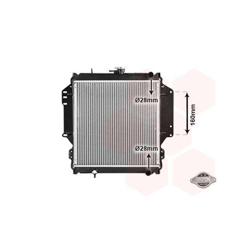 VAN WEZEL K&uuml;hler, Motork&uuml;hlung *** IR PLUS *** 52002003