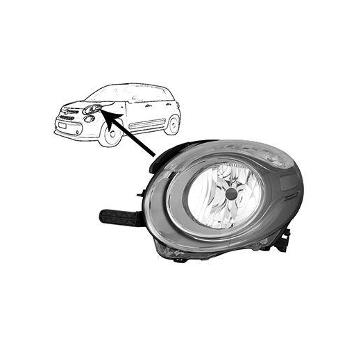 VAN WEZEL Hauptscheinwerfer 1609965M