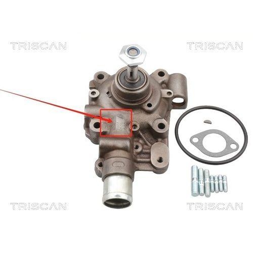 TRISCAN Wasserpumpe, Motork&uuml;hlung 8600 15040