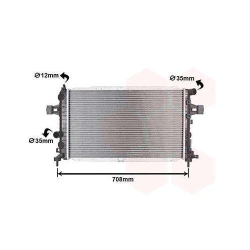 VAN WEZEL K&uuml;hler, Motork&uuml;hlung 37002381