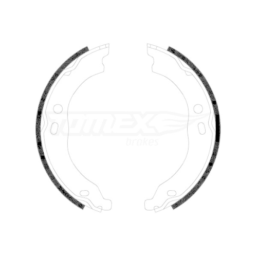 TOMEX Brakes Bremsbackensatz TX 21-99