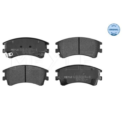MEYLE Bremsbelagsatz, Scheibenbremse MEYLE-ORIGINAL: True to OE. 025 240 4618/W