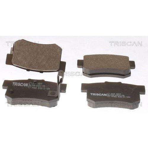 TRISCAN Bremsbelagsatz, Scheibenbremse 8110 10019