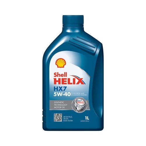 Motor&ouml;l Motoren&ouml;l Shell Helix HX7 5W-40 - 1 Liter Flasche 550053739