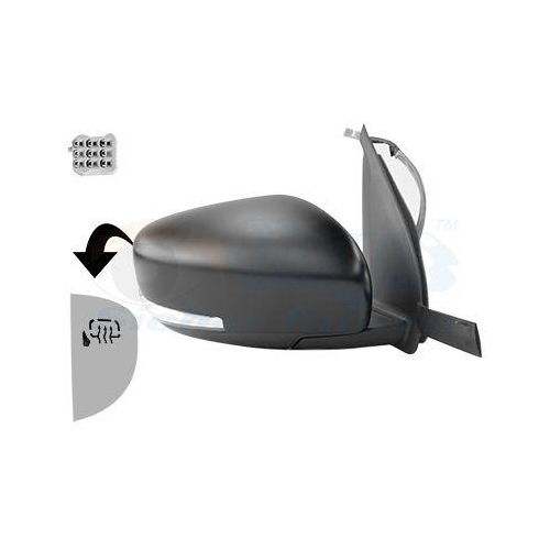 VAN WEZEL Au&szlig;enspiegel * HAGUS * 5226828