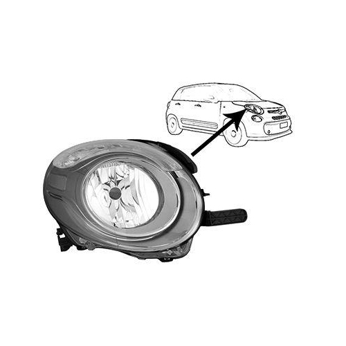 VAN WEZEL Hauptscheinwerfer 1609966M