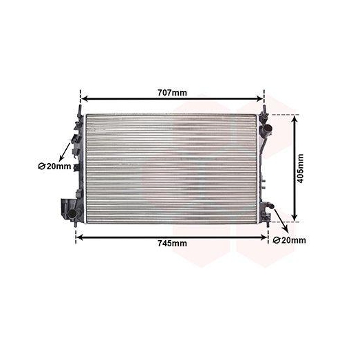 VAN WEZEL K&uuml;hler, Motork&uuml;hlung 37002395