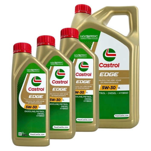 Castrol EDGE Titanium FST 5W-30 LL Motor&ouml;l VW 504 00/507 00 Porsche C30 8 Liter
