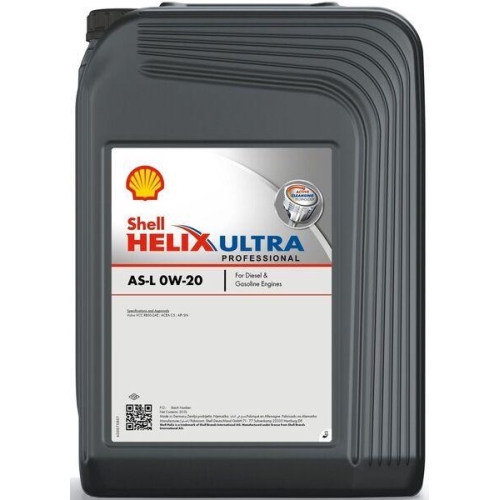 Motor&ouml;l Motoren&ouml;l Shell Helix Ultra Professional AS-L 0W-20 20 Liter 550054608