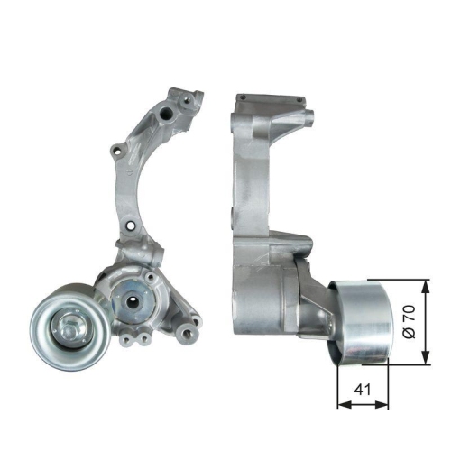 GATES Riemenspanner, Keilrippenriemen DriveAlign™ T39296