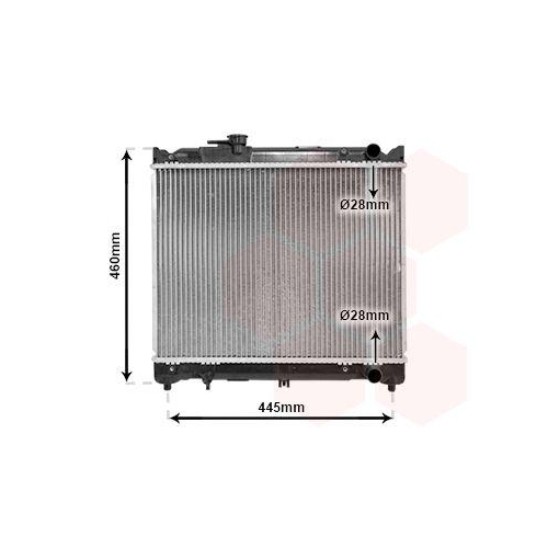 VAN WEZEL K&uuml;hler, Motork&uuml;hlung 52002015