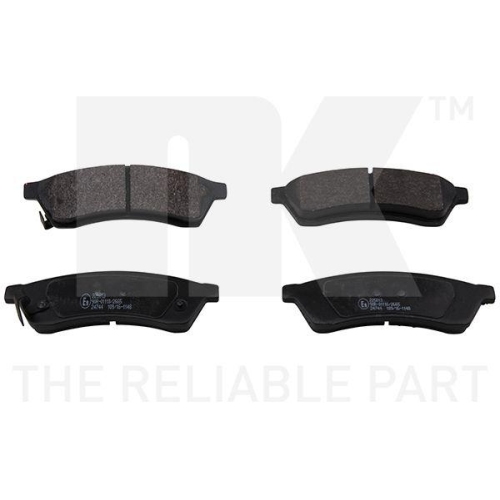 NK Bremsbelagsatz, Scheibenbremse 225013