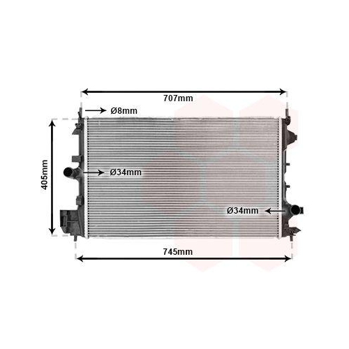 VAN WEZEL K&uuml;hler, Motork&uuml;hlung 37002396