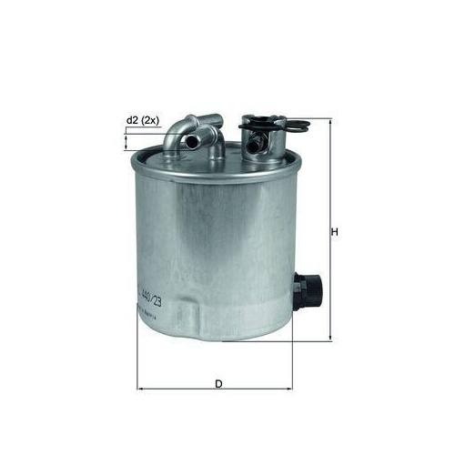 KNECHT Kraftstofffilter KL 440/23