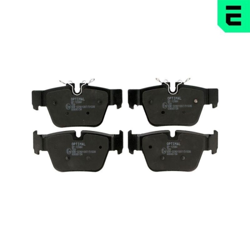 OPTIMAL Bremsbelagsatz, Scheibenbremse BP-12984